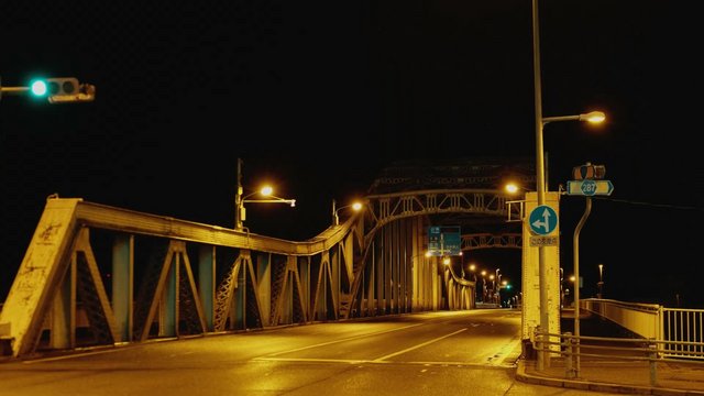 Dusk at Chusetsu Bridge South